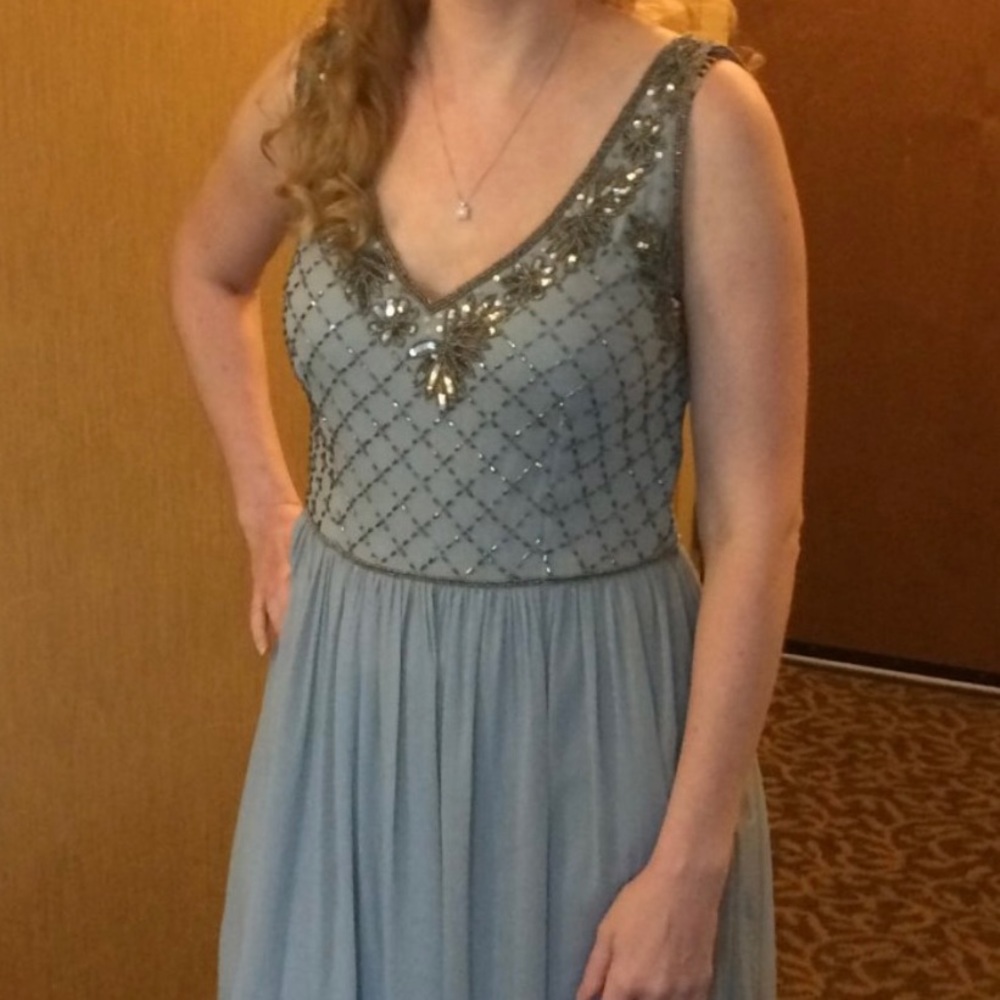 Adrianna Papell Beaded Gown